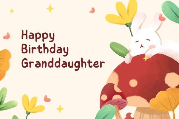 Celebrate with Happy Birthday Granddaughter Images